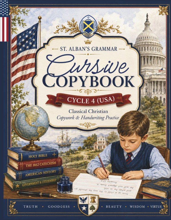 Cycle 4 Cursive Copybook &mdash; American World